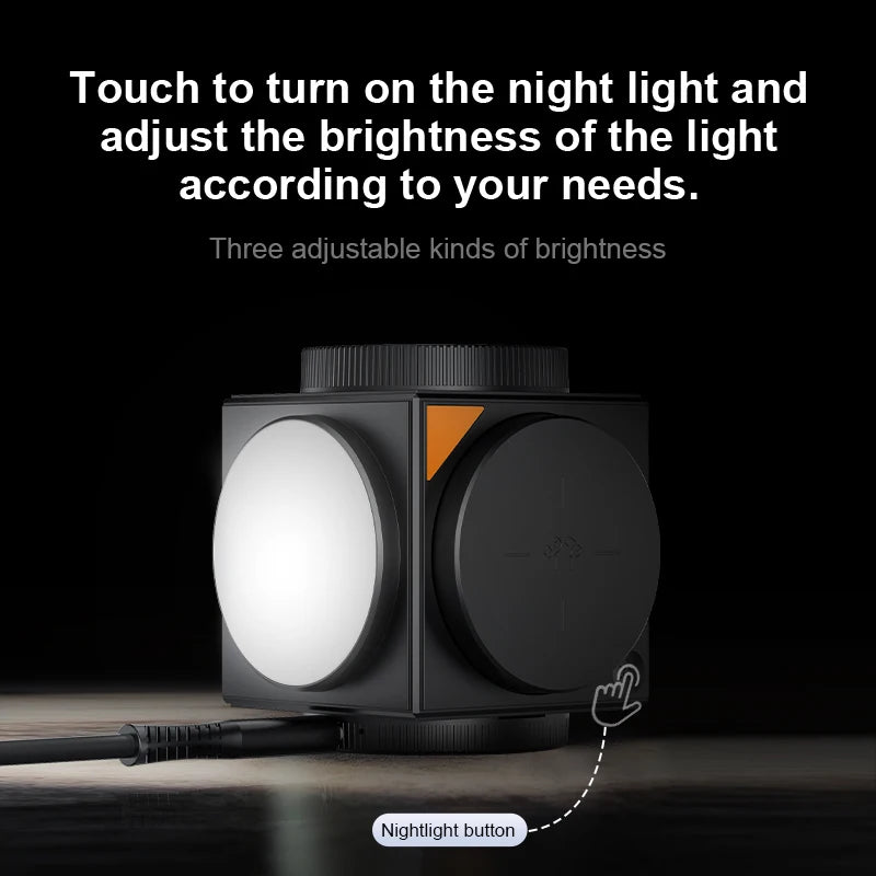 Transform Your Workspace with the 3-in-1 Multifunctional Wireless Charger Dock Station Featuring a Digital Clock and Night Light